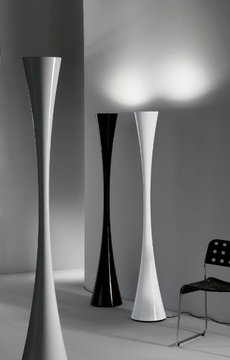 BICONICA LED - LED resin floor lamp by Martinelli Luce - view 3